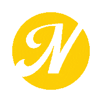 nestiuskommunikation red yellow sunset n Sticker