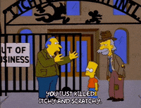 bart simpson killer GIF