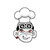 Chef Cooking Sticker by Zhot Shop