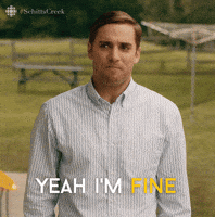 Im Fine Schitts Creek GIF by CBC