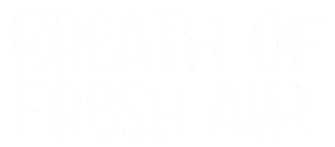 Breathe Fresh Air Sticker