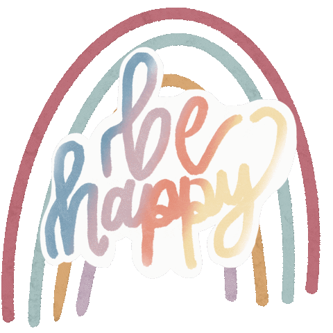 ameliatylerdesigns giphyupload rainbow colorful watercolor Sticker