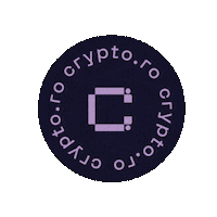 Bitcoinromania Sticker by crypto.ro