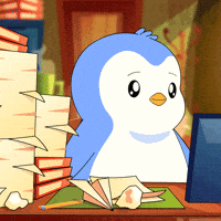Work Working GIF by Pudgy Penguins