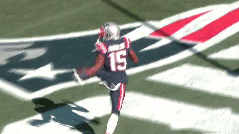 Happy Follow Me GIF by New England Patriots