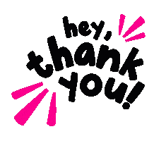 Thanks Thank You Sticker