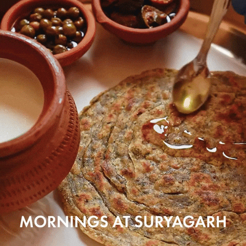 Breakfast Wait GIF by Suryagarh Collection