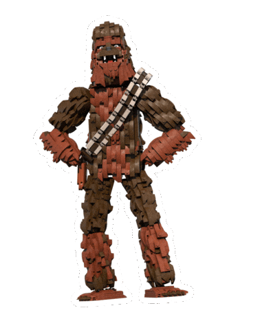 Lego Wookie Sticker by Star Wars