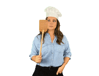 Fly Chef Sticker by Miljuschka Witzenhausen