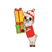 Llama Sticker by MarcaPeru