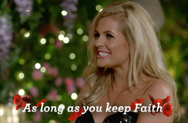 faith GIF by The Bachelor Australia