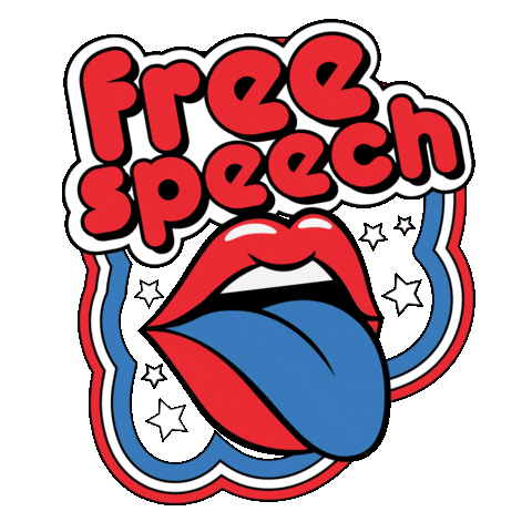 1A Freespeech Sticker by TPUSA Students