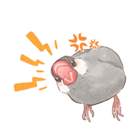 Angry Silver Sticker