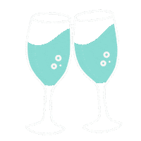 Cheers Celebrating Sticker by Dendi Mx