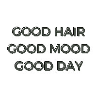 Good Hair Day Sticker by Hazel The Salon