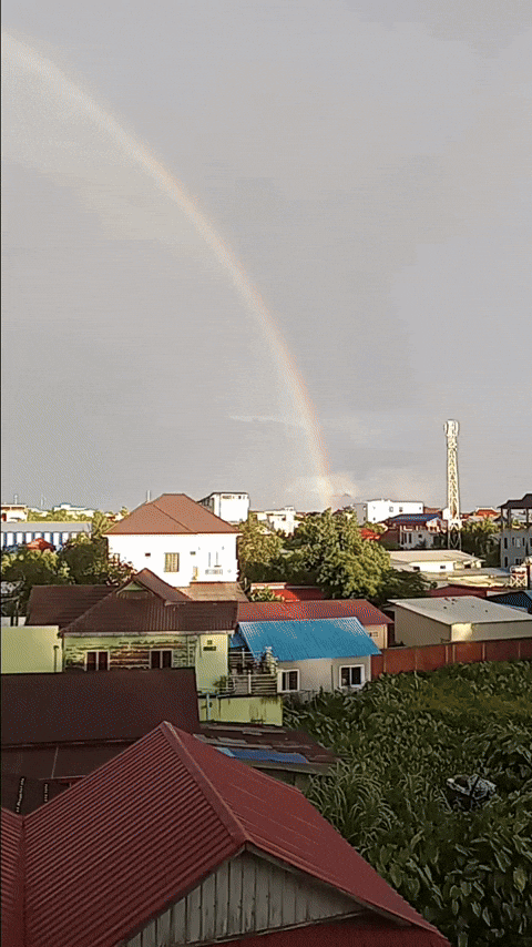 Double Rainbow Cambodia GIF by ellaknor
