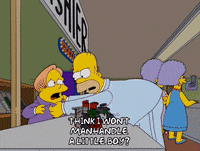 angry homer simpson GIF