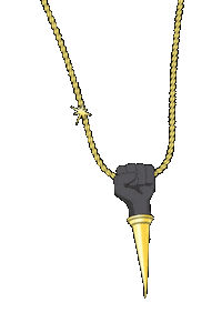 Gold Resist Sticker by Simone I. Smith Jewelry