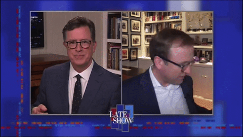 Donald Trump Book GIF by The Late Show With Stephen Colbert