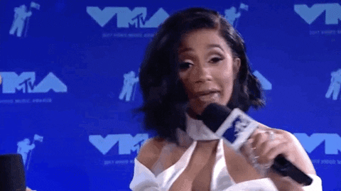 Cardi B Mtv Vmas 2017 GIF by 2020 MTV Video Music Awards