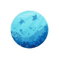 World Oceans Day Sticker by Oceana