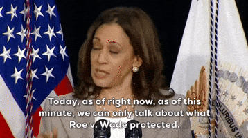 Kamala Harris Abortion GIF by GIPHY News