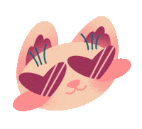 Cat Love Sticker by whisper_pic