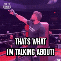 Lets Go Yes GIF by Dirty Boxing Championship