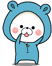Bear くま Sticker