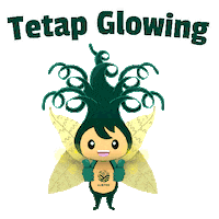Tetap Glowing Sticker by Albitec ID