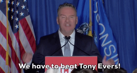 Wisconsin Michels GIF by GIPHY News