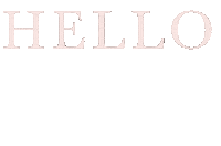 Hello Baby Sticker