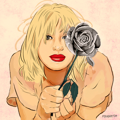 courtney love 90s GIF by Animation Domination High-Def