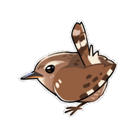 Bird 鳥 Sticker