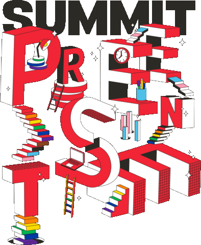 Conference Summit Sticker by Presente