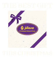 theplazainc ham the plaza christmas ham holiday ham Sticker