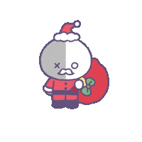 Winter Santa Sticker by BT21