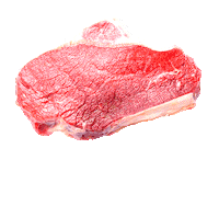 Filet Mignon Sticker by La Zowi