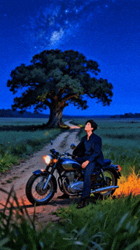 Sad Stars GIF