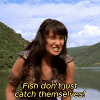 Angry Xena Warrior Princess GIF