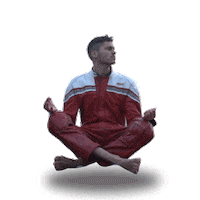 buddha floating Sticker