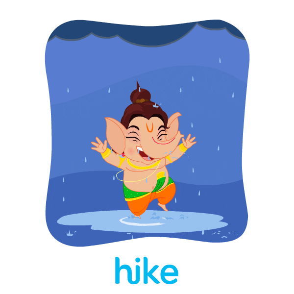 Ganesh Chaturthi Festival Sticker by Hike Sticker Chat