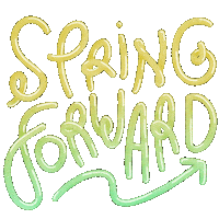 Saving Time Change Sticker by Sarah The Palmer