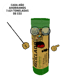 Co2 Reciclado Sticker by Relevo Contigo