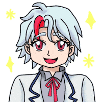 Girl Manga Sticker