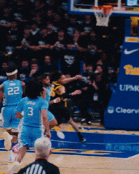 Pitt Basketball Dunk GIF by Pitt Panthers