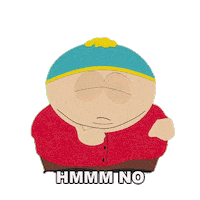 Eric Cartman No Sticker by South Park