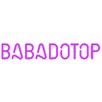 babadotop fashion logo top moda Sticker
