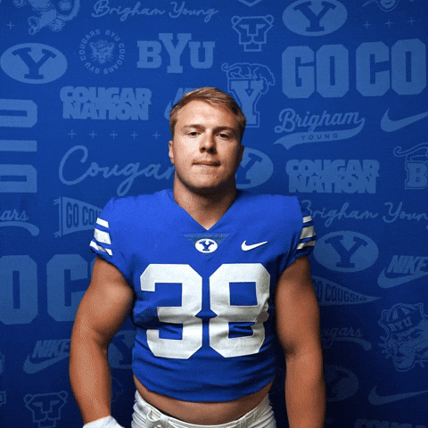 College Football Go Cougs GIF by BYU Cougars