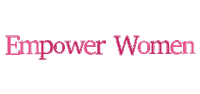 Pink Empower Sticker by SUZY LEVIAN